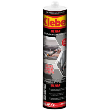 KLEBER SILIFIX 100% ΑΝΤΙΜΟΥΧΛΙΚΗ ΣΙΛΙΚΟΝΗ ΛΕΥΚΟ ULTRA 280ML 4480
