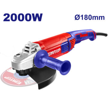 EMTOP ΓΩΝΙΑΚΟΣ ΤΡΟΧΟΣ 180MM 2000W EAGR20073